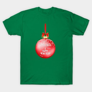 Merry Christmas and Happy New Year T-Shirt